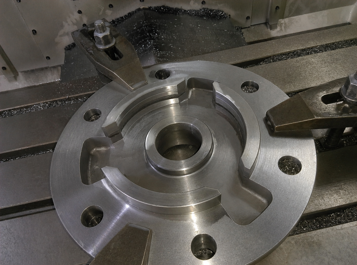 Precision machined component