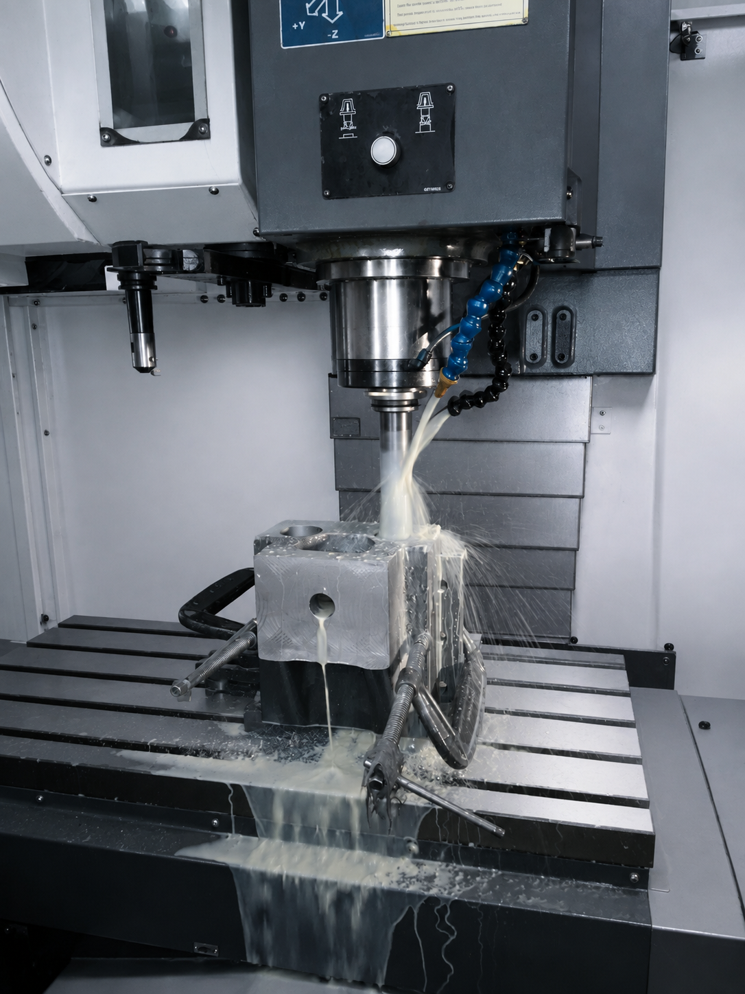 CNC milling in action