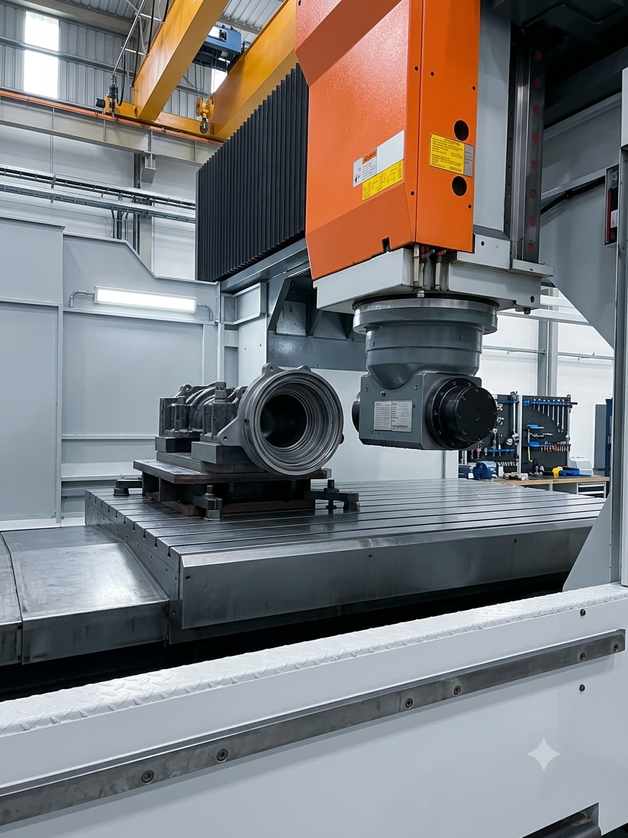 Large CNC machining centre